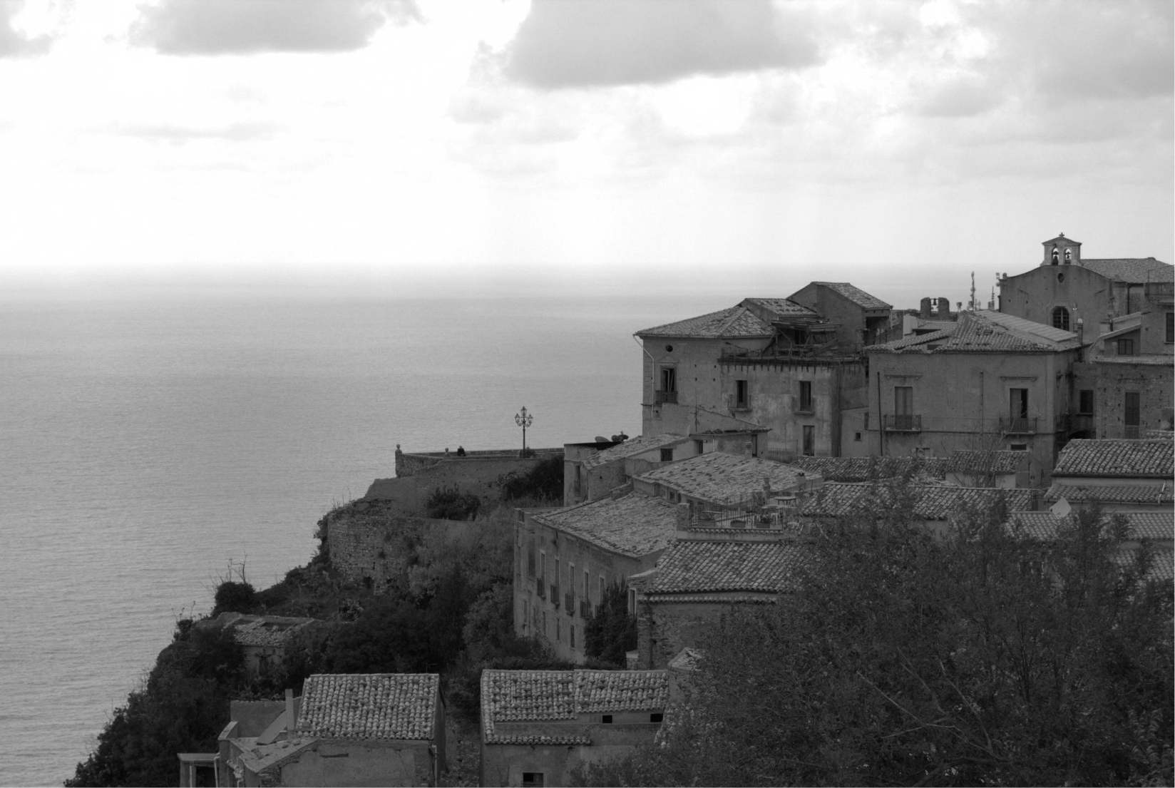 Fiumefreddo Bruzio overlooking the Tyrrhenian coast